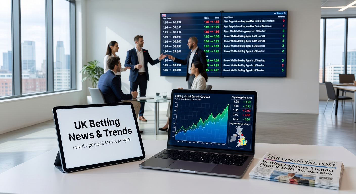 A vibrant scene from a British horse racing track with jockeys and horses in full gallop under a clear sky, capturing the thrill of the sport that fuels the betting levy debate
