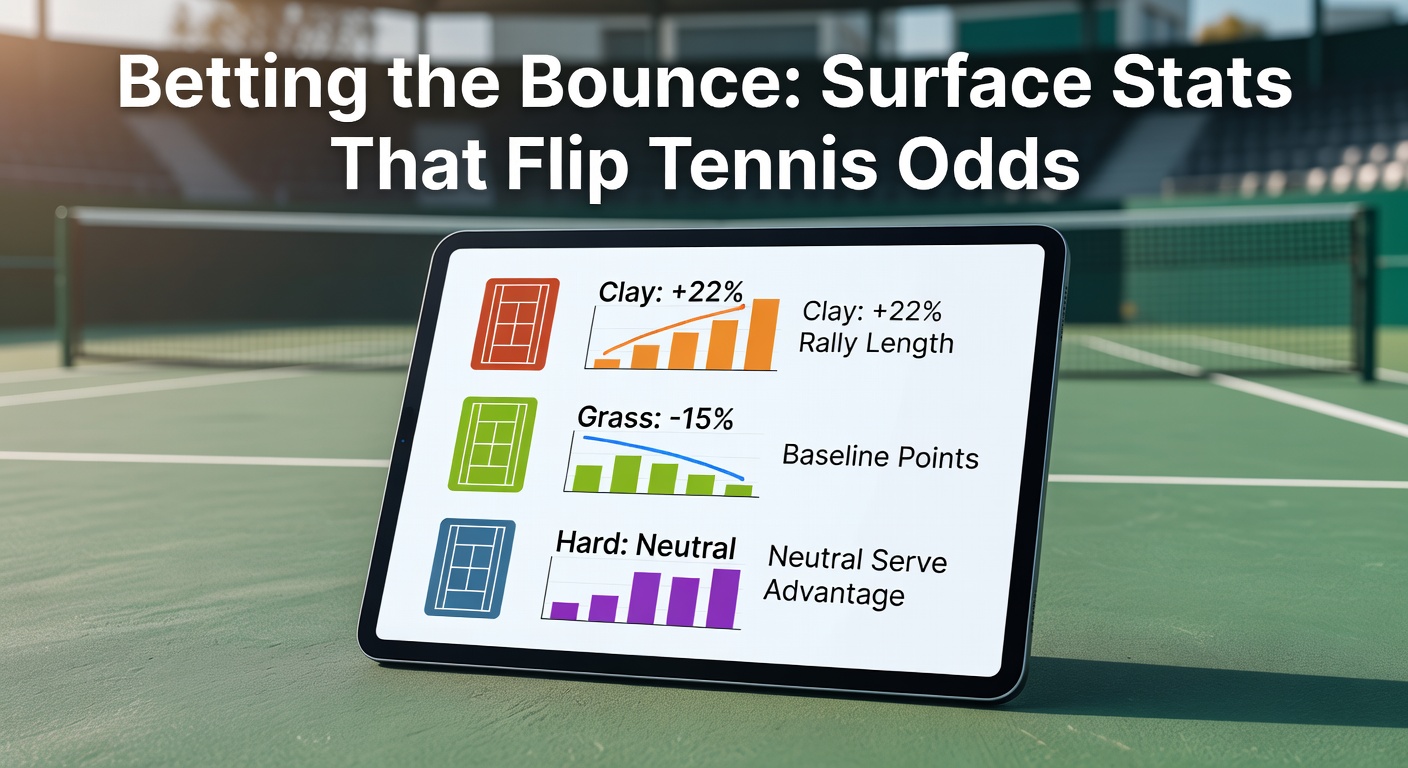 Tennis player sliding on clay court during a rally, highlighting surface bounce differences