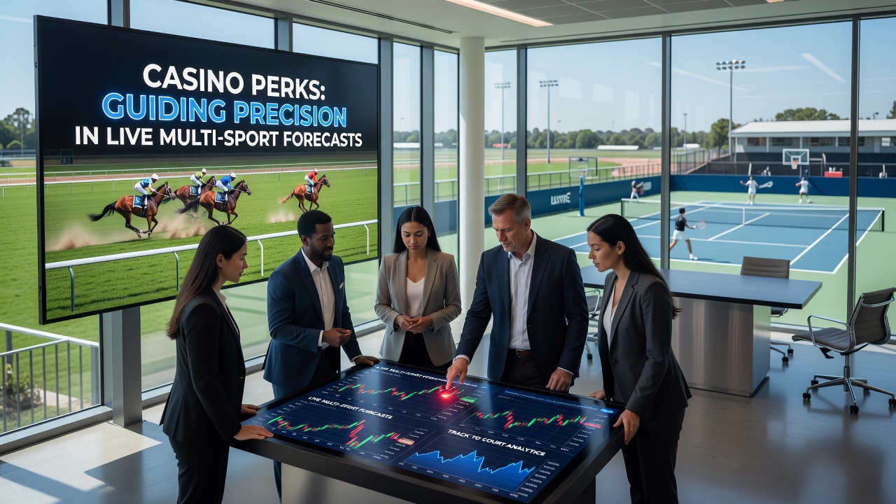 Split view of live horse racing odds and tennis match statistics with bonus indicators