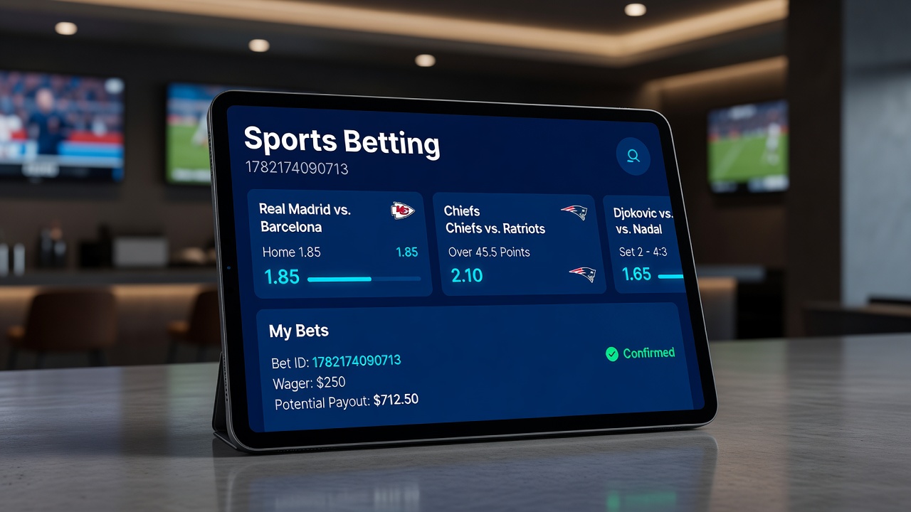 Detailed view of sports betting analytics dashboards and regulatory compliance tools