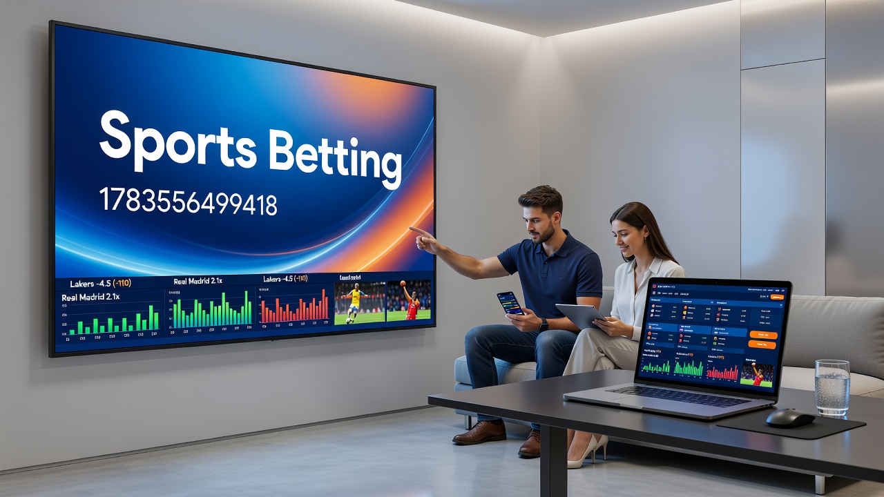 Detailed view of live betting statistics and accumulator options on a digital interface