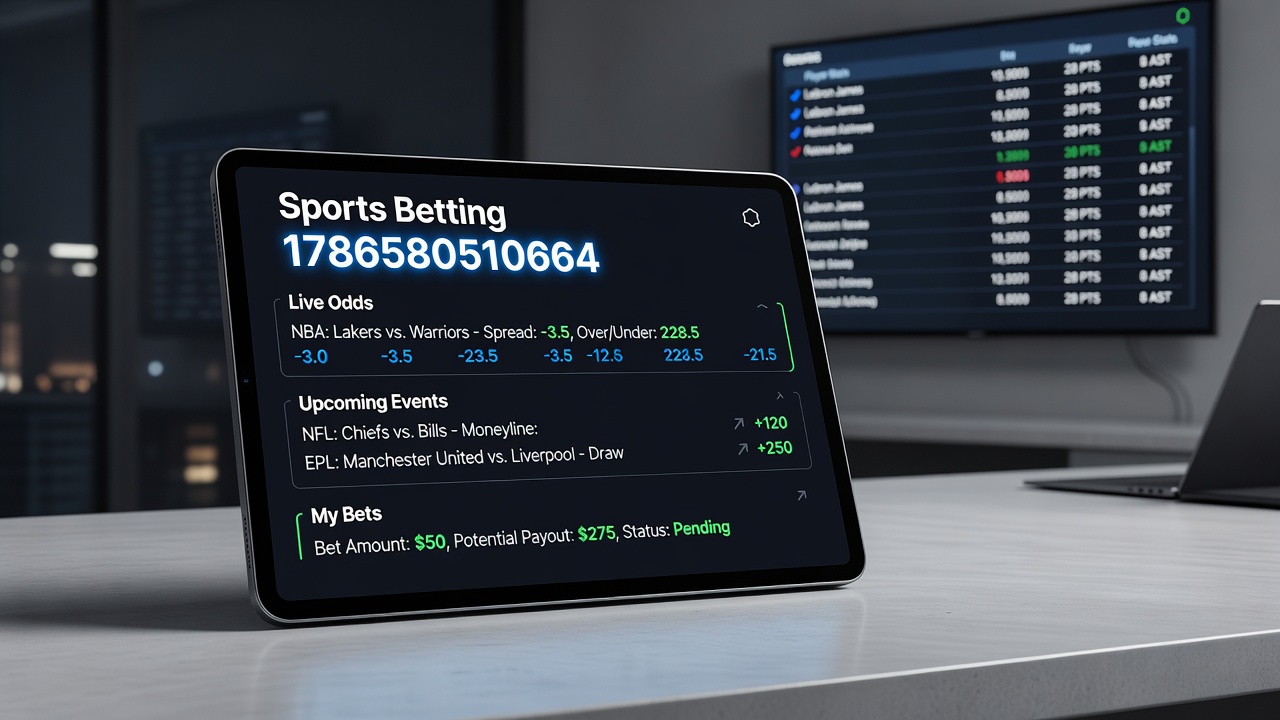 Analysis of sports betting participation data and market statistics