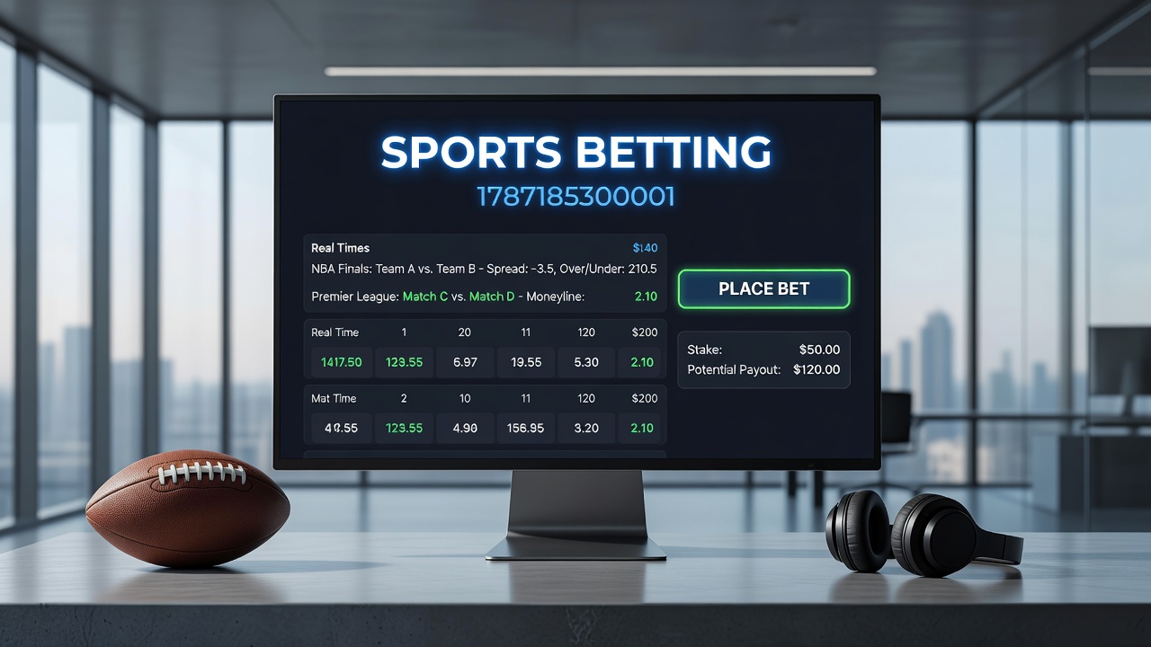 Live sports betting dashboard displaying accumulator options for horse racing and basketball